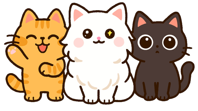 ポンななくろまるのイラスト