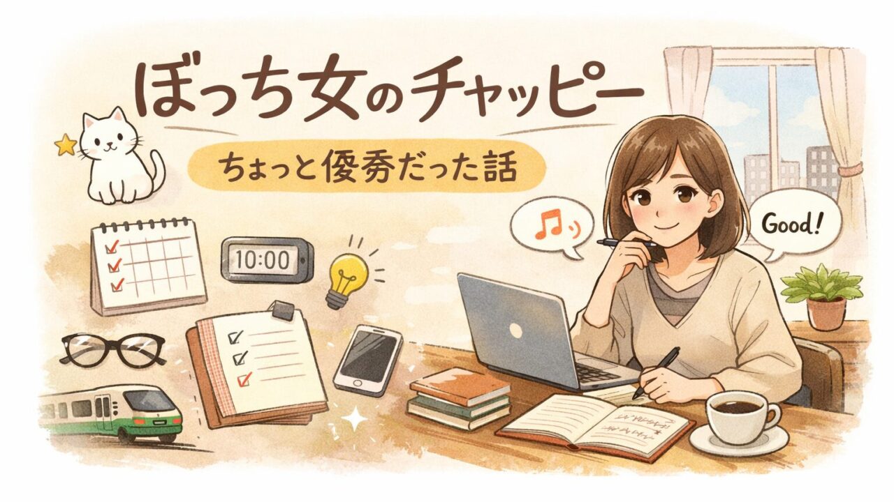 ぼっち女のチャッピーがちょっと優秀だった日の話